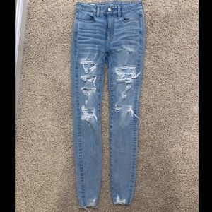 AE super high waisted skinny💕